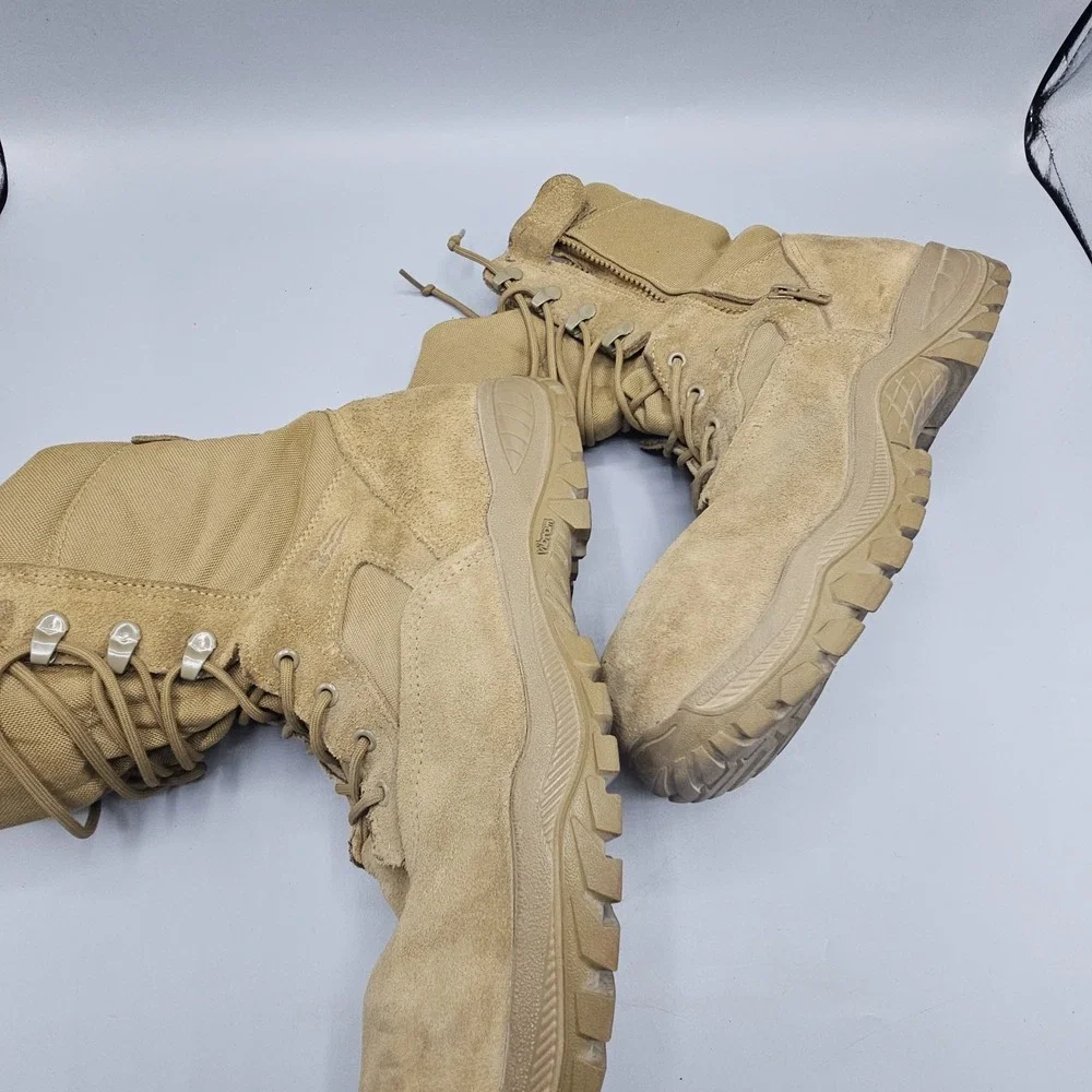 Belleville C312ZST Hot Weather Steel Toe Boots 12.5W Vibram Military Lightweight